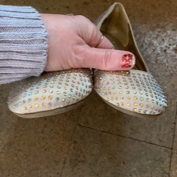 Women’s Sparkly Ballet Flats - Picture 7 of 10